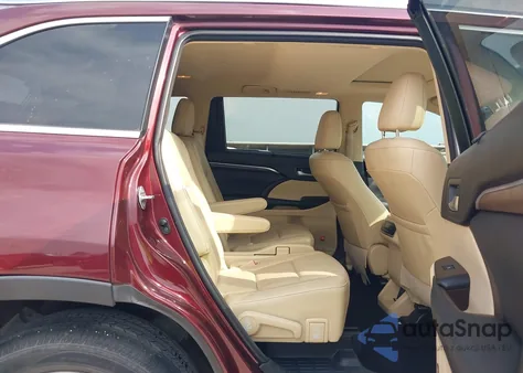 2016 Toyota Highlander Limited V6 from USA, damaged, VIN 5TDYKRFH9GS127884